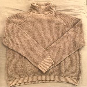 UO Ribbed Knit Fisherman’s Turtleneck Sweater